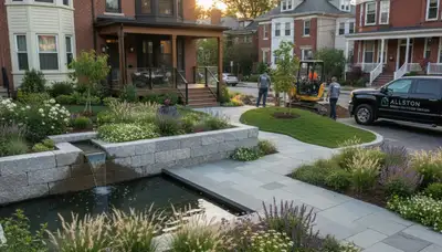 Cambridge, MA landscaping service for custom garden design and outdoor property maintenance