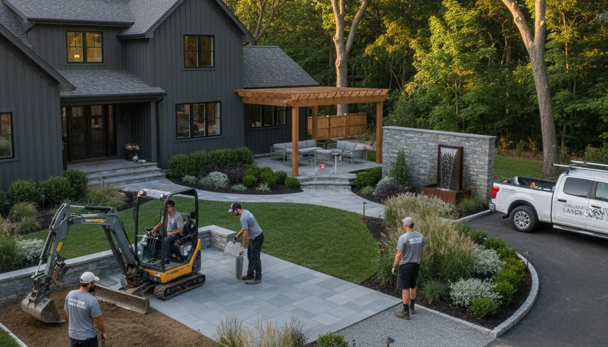 Landscaping design services in Cambridge, MA for residential and commercial properties