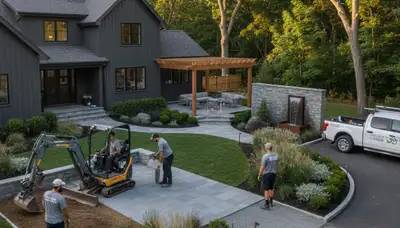 Landscaping design services in Cambridge, MA for residential and commercial properties