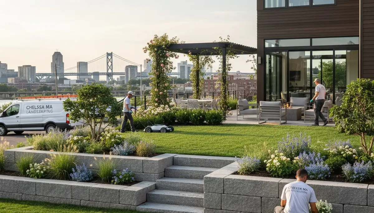 Landscape design services in Cambridge, MA for residential and commercial outdoor spaces