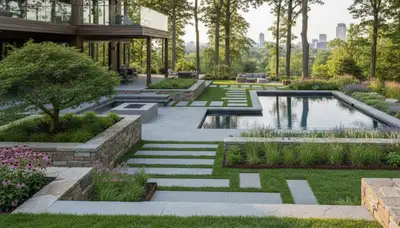 Landscaping design team serving Cambridge, MA for residential and commercial outdoor spaces