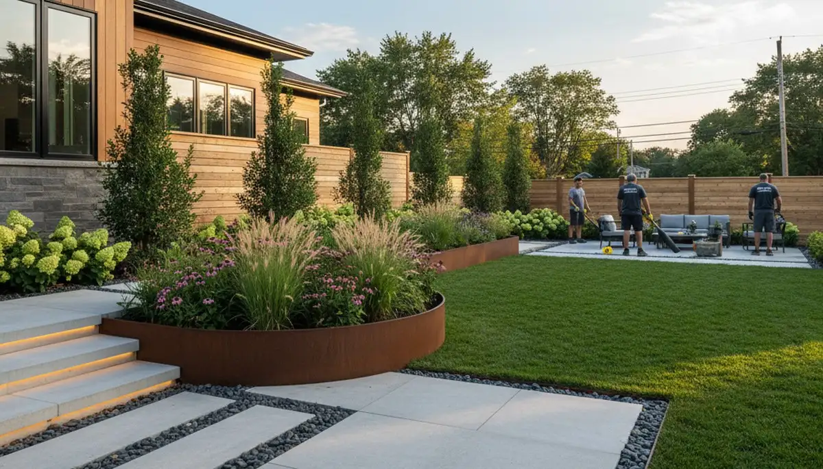 Cambridge, MA landscaping design team serving residential and commercial properties