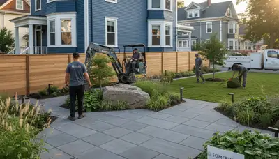 Landscaping design service in Cambridge, MA for residential and commercial outdoor spaces