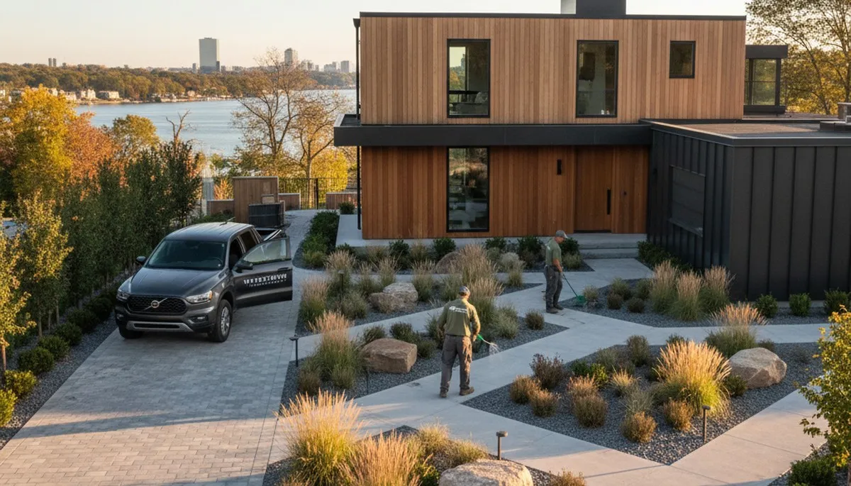 Landscaping design service in Cambridge, MA creating a custom outdoor space